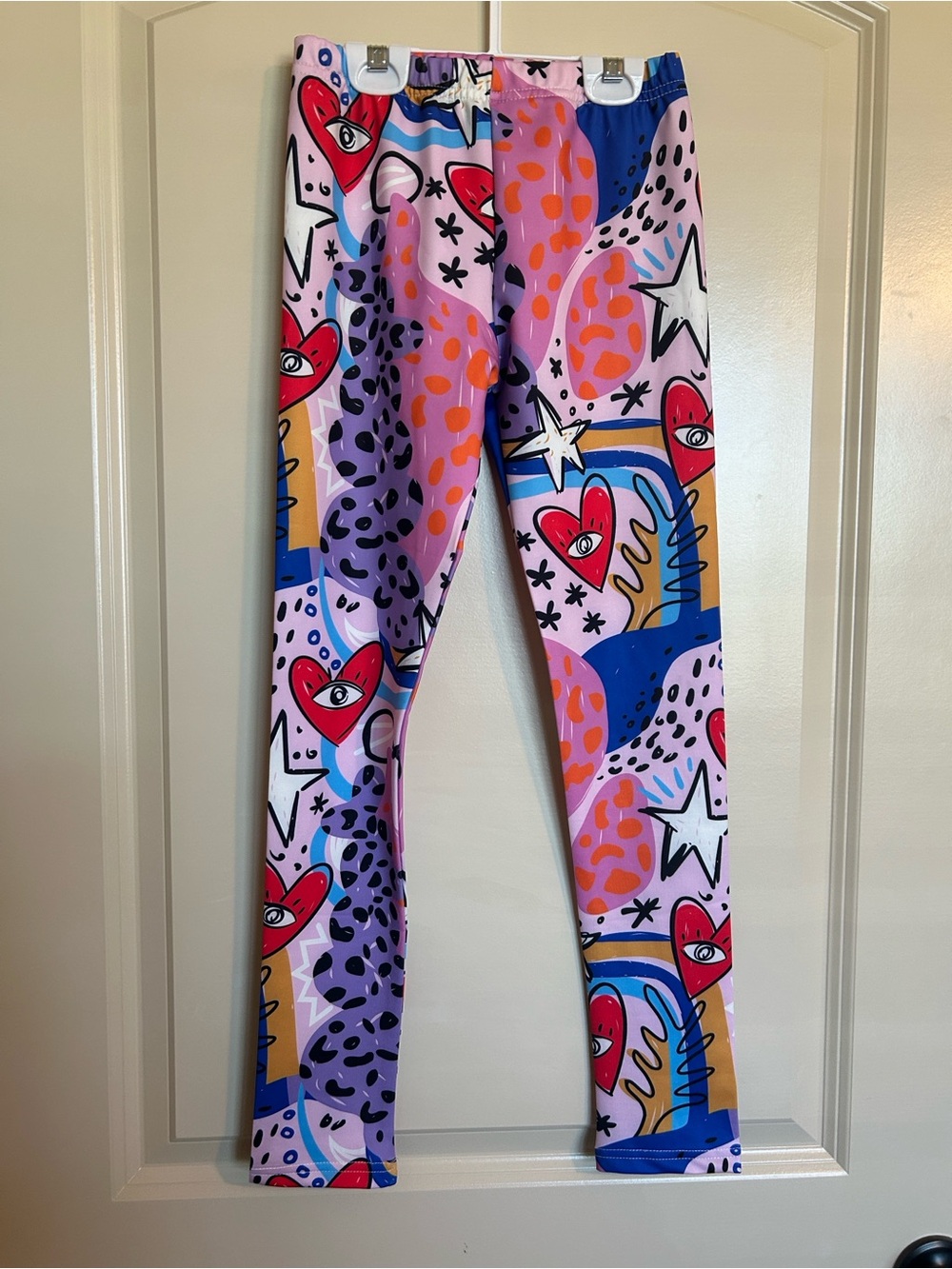 Sz10 Lola+the Boys Graffiti Print Leggings